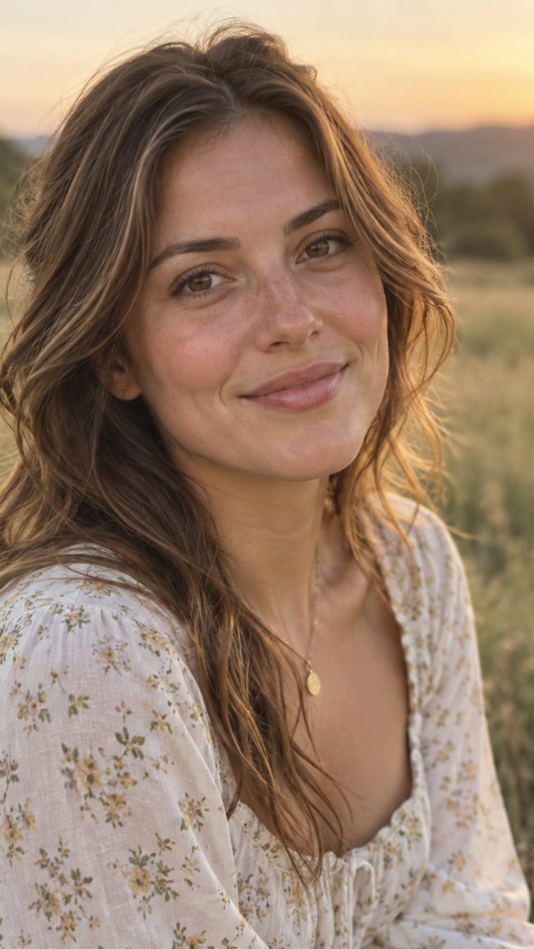 Golden hour portrait