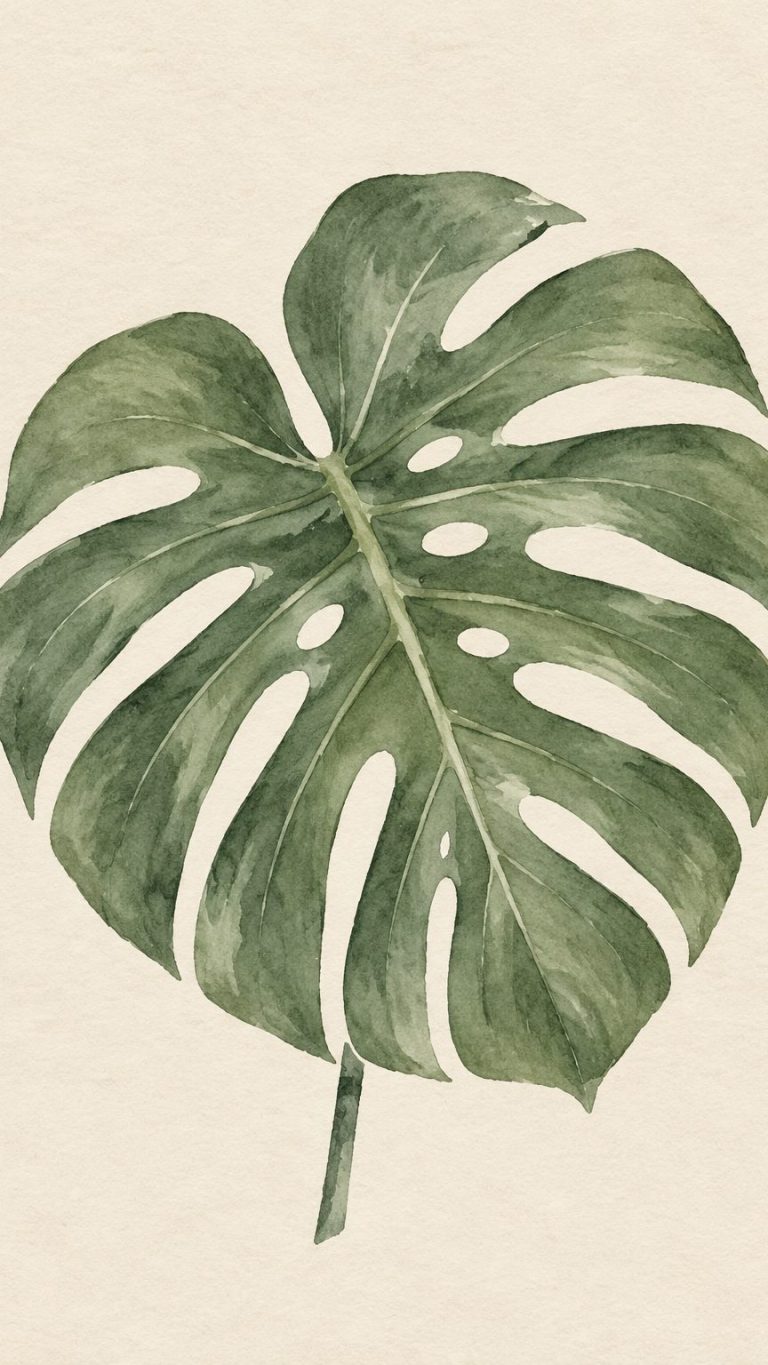 Botanical ink print