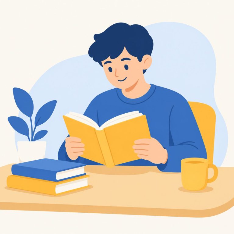 Flat vector character