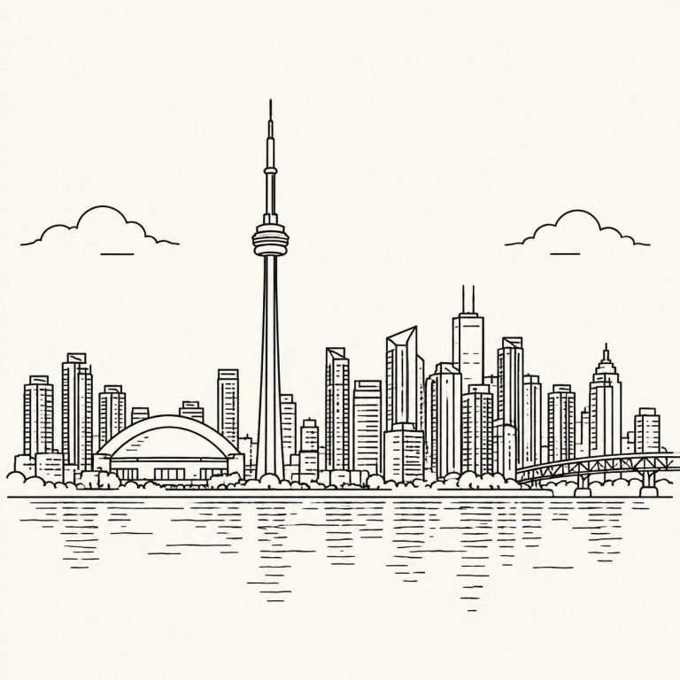 Single-weight line art