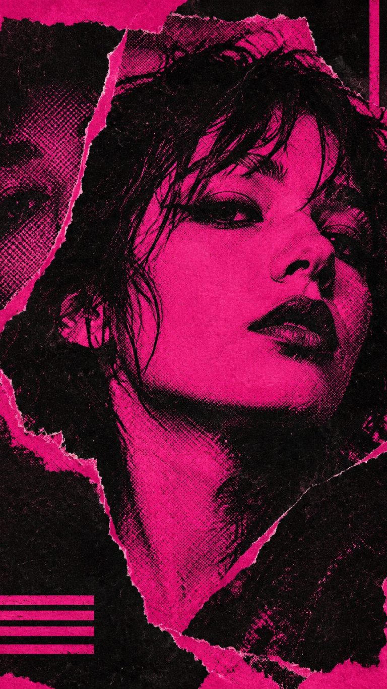 Duotone gig poster