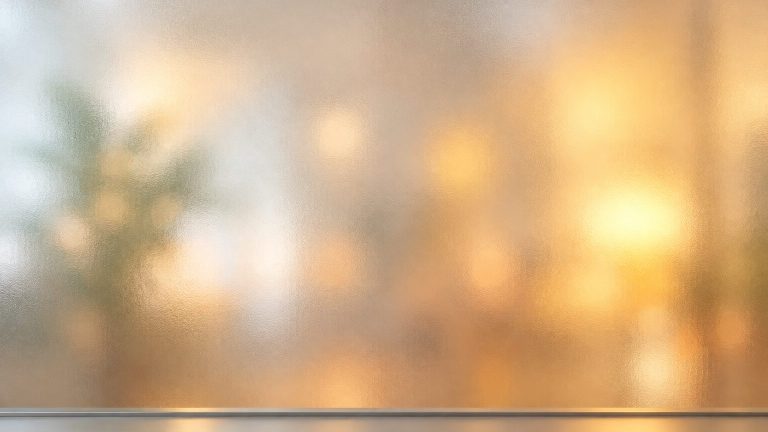 Frosted glass light