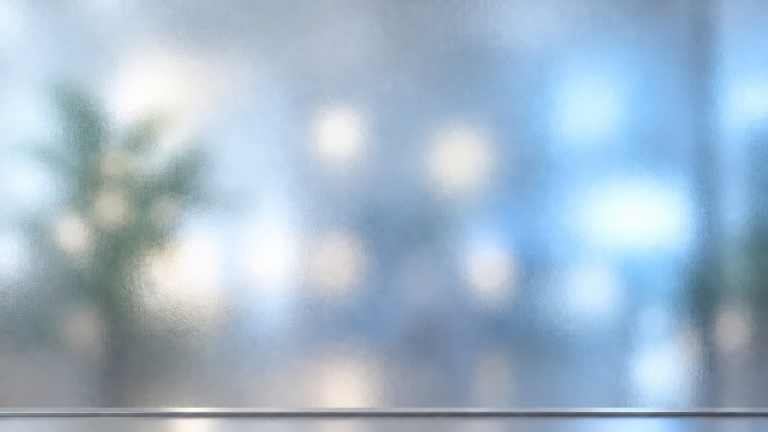 Frosted glass light, after “Shift the warm glow to a cool blue tone”