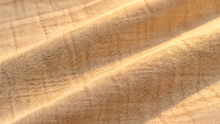 Woven linen texture, after “Warm the highlights with golden hour light”